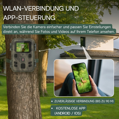 Caméra de chasse WiFi 4K