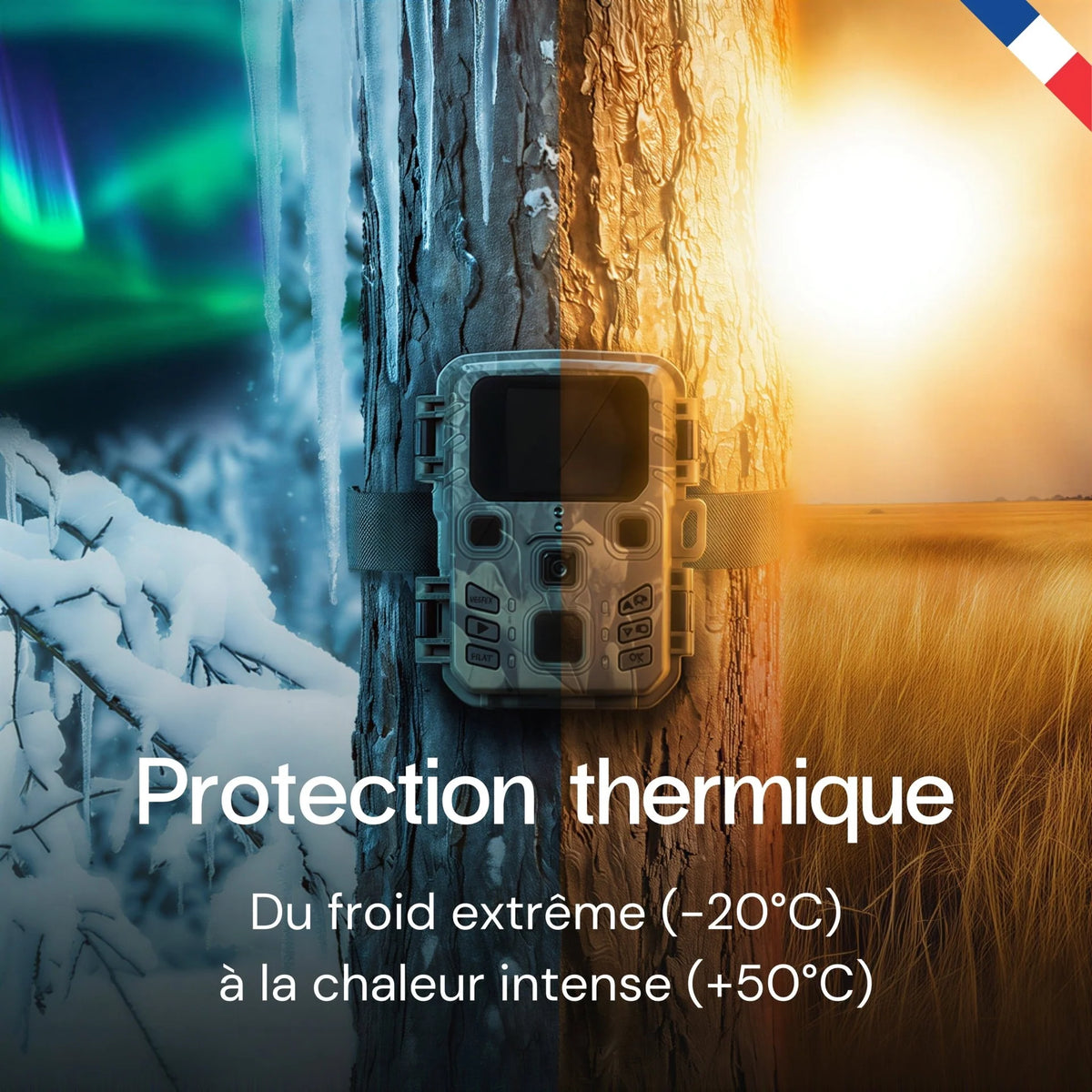 Caméra de chasse WiFi 4K