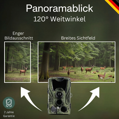 Caméra de chasse full HD avec écran