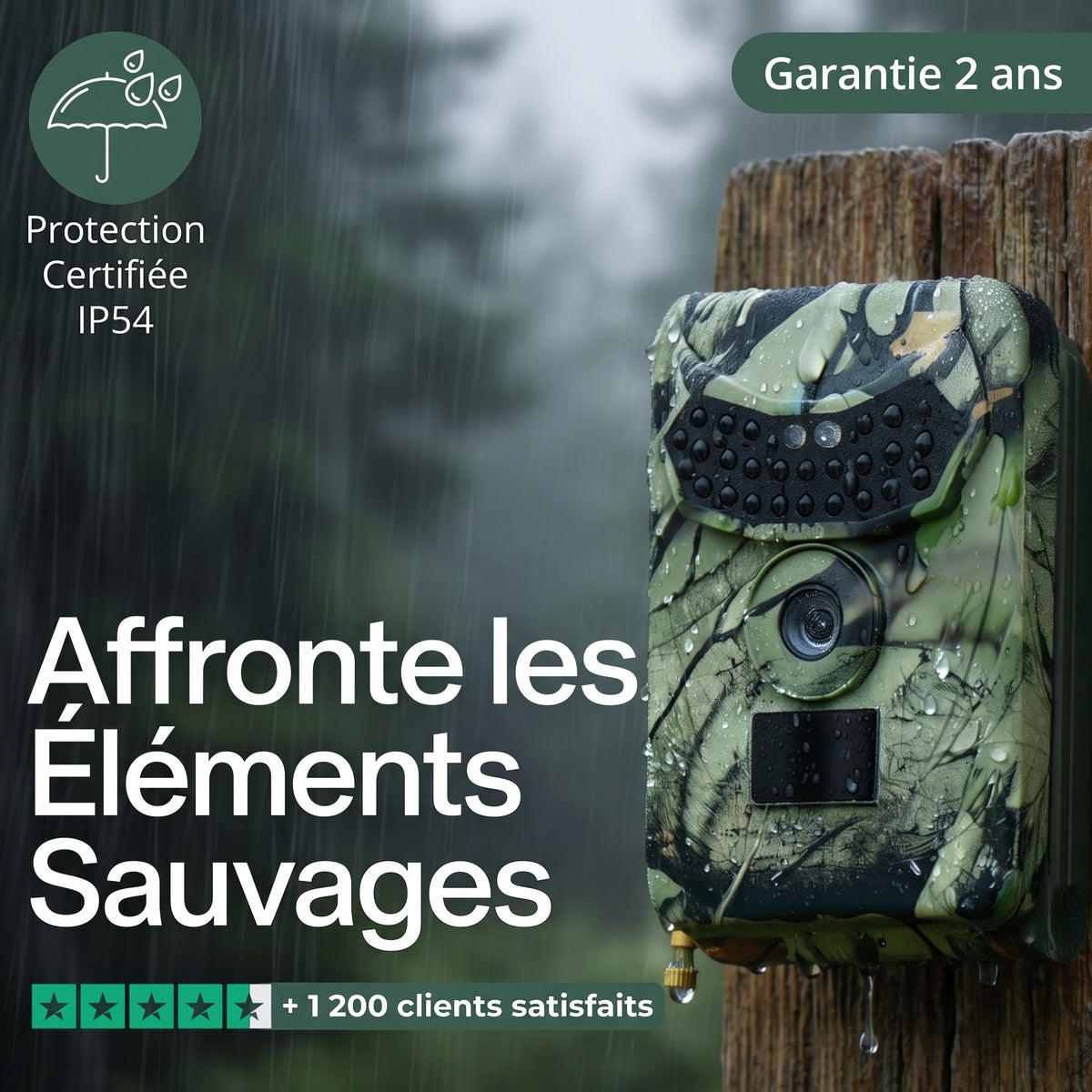 Caméra de chasse full HD