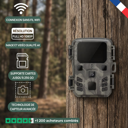 Caméra de chasse WiFi 4K