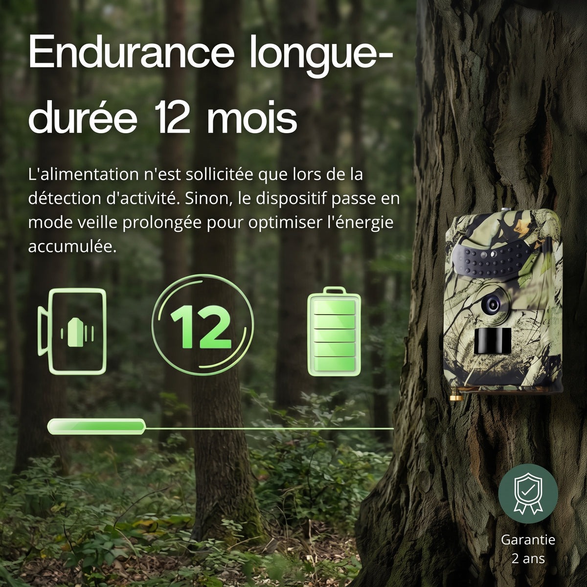 Caméra de chasse full HD