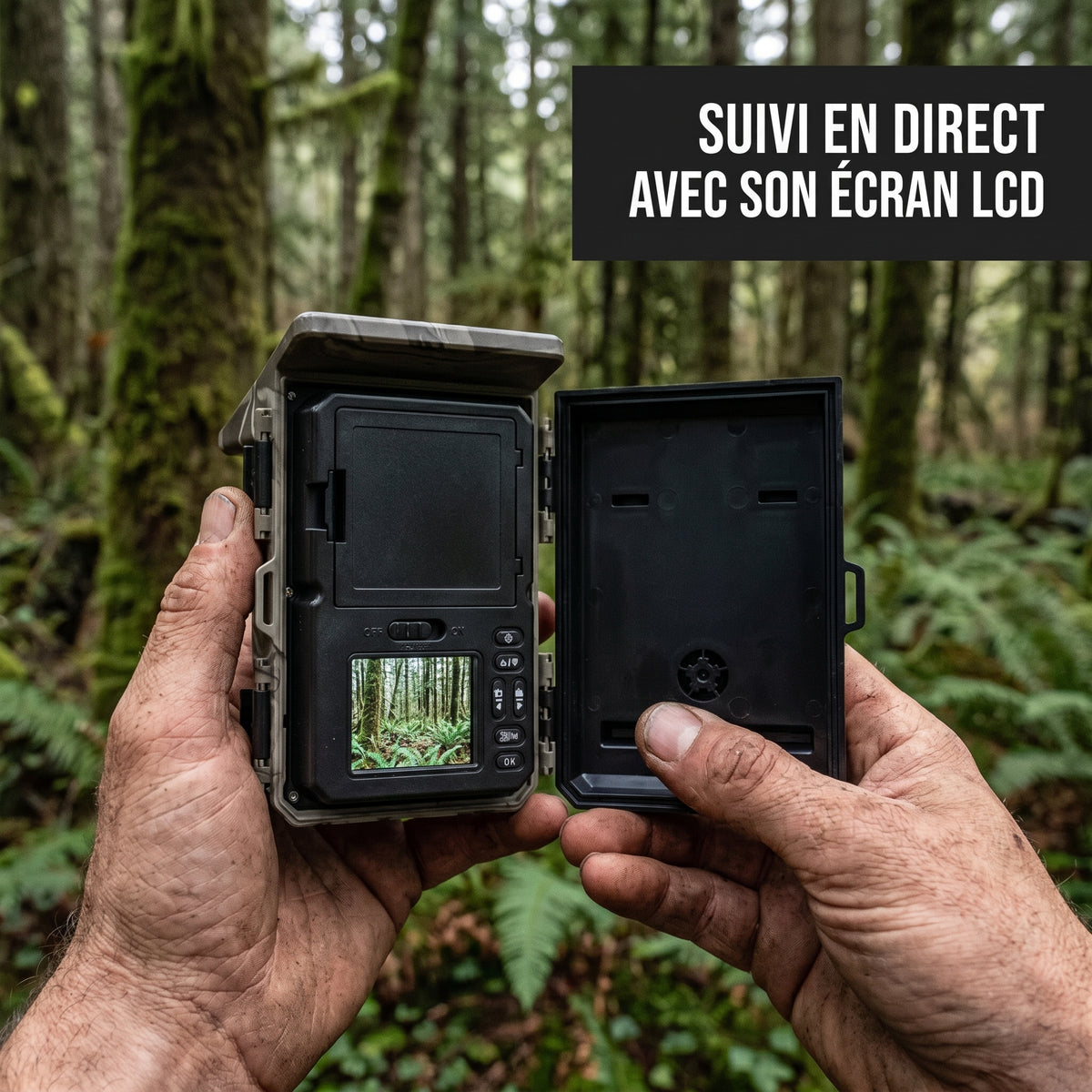 Caméra de chasse Solaire 4K