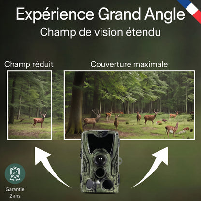 Caméra de chasse full HD avec écran