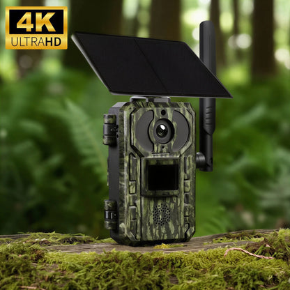 Caméra de chasse 4G solaire 4K