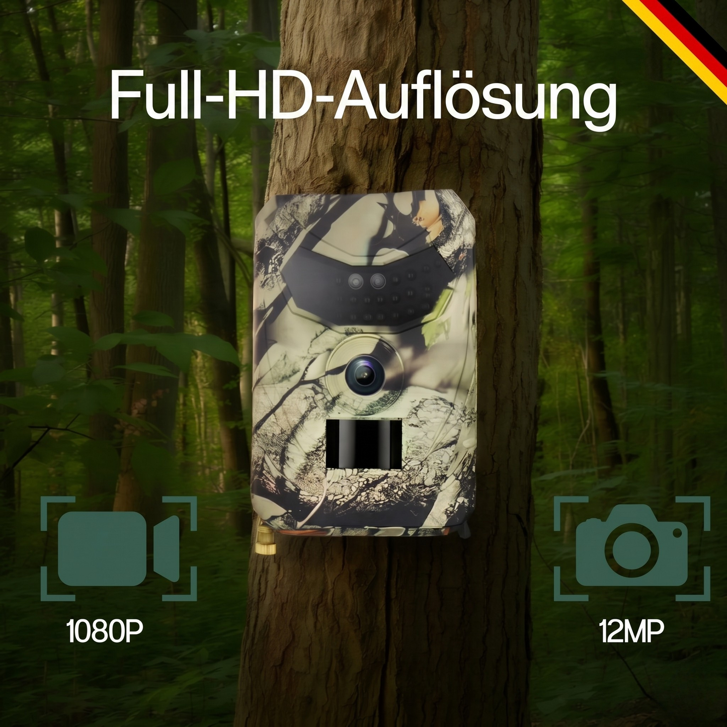 Caméra de chasse full HD